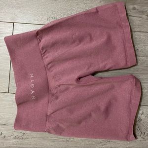 nvgtn pro shorts pastel pink XS NWT